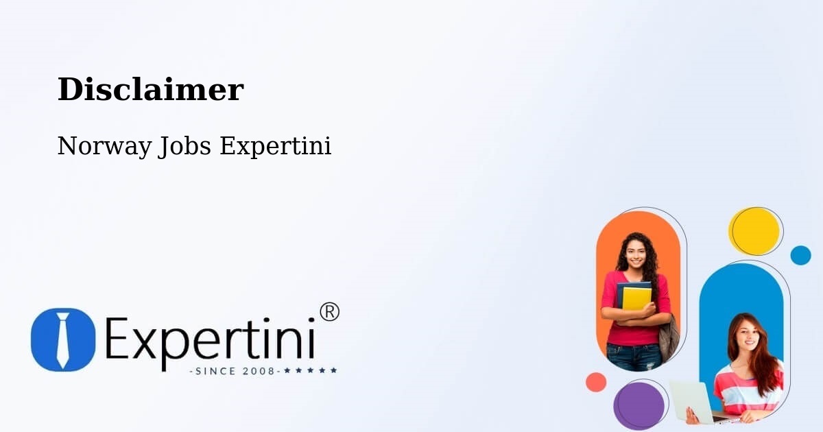 Disclaimer – Espeland - Norway Jobs Expertini