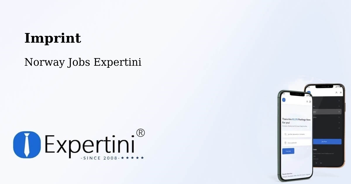 Imprint – Espeland - Norway Jobs Expertini
