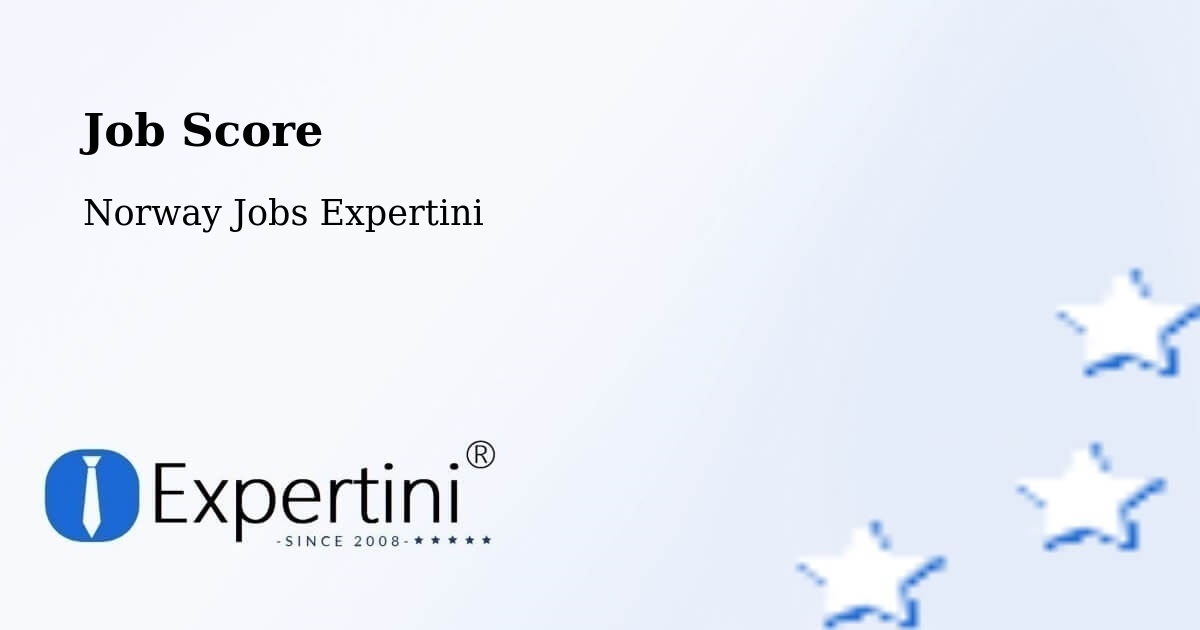 Job Score & Job Description Score Tool – Espeland - Norway Jobs Expertini