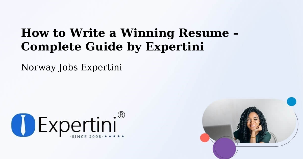 Resume Writing Guide for Job Seekers – Espeland - Espeland, Norway Jobs Expertini